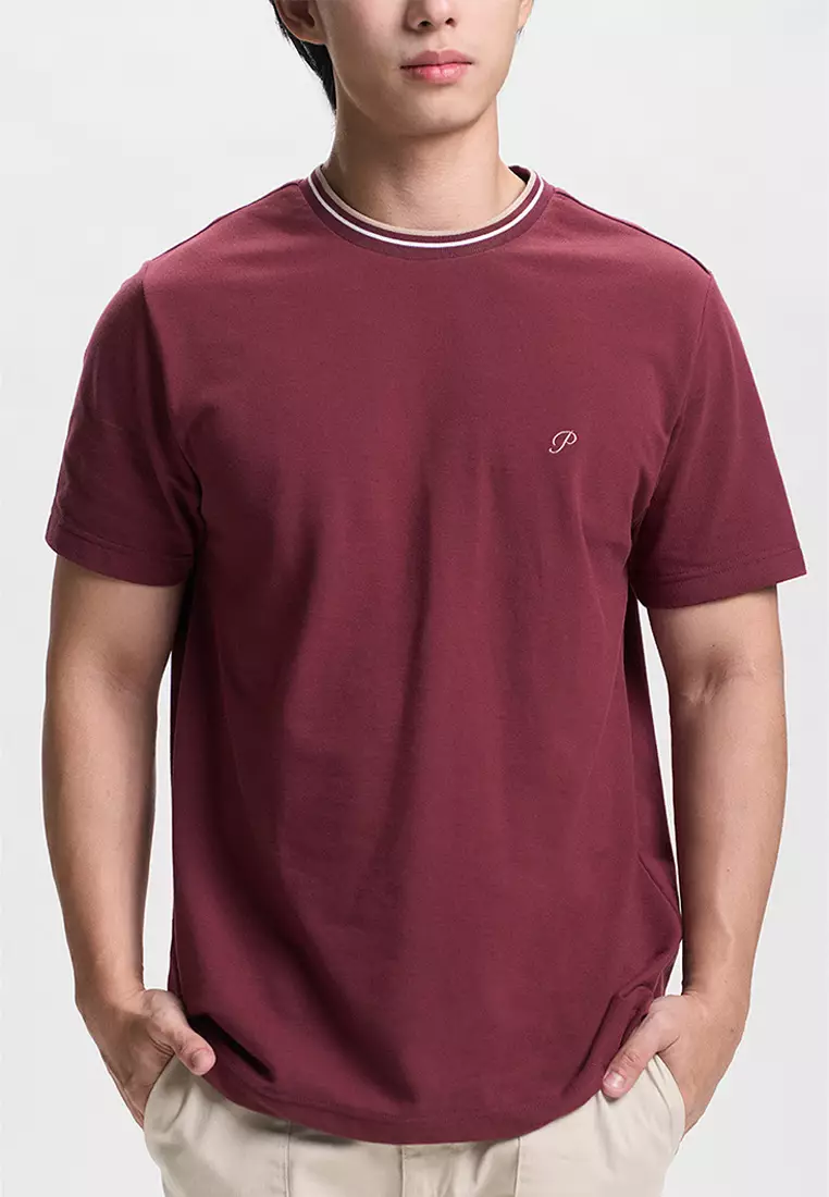 Regular Fit T-Shirt with Embroidery