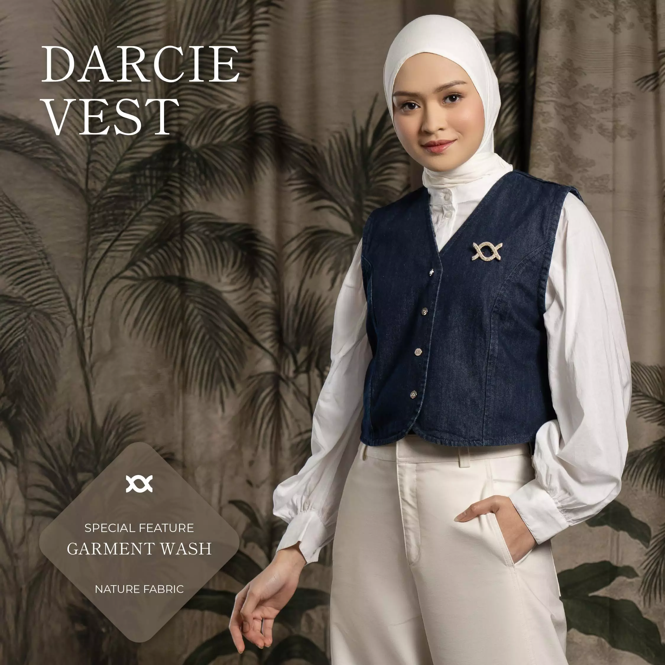 Klamby - Darcie Vest Midnight