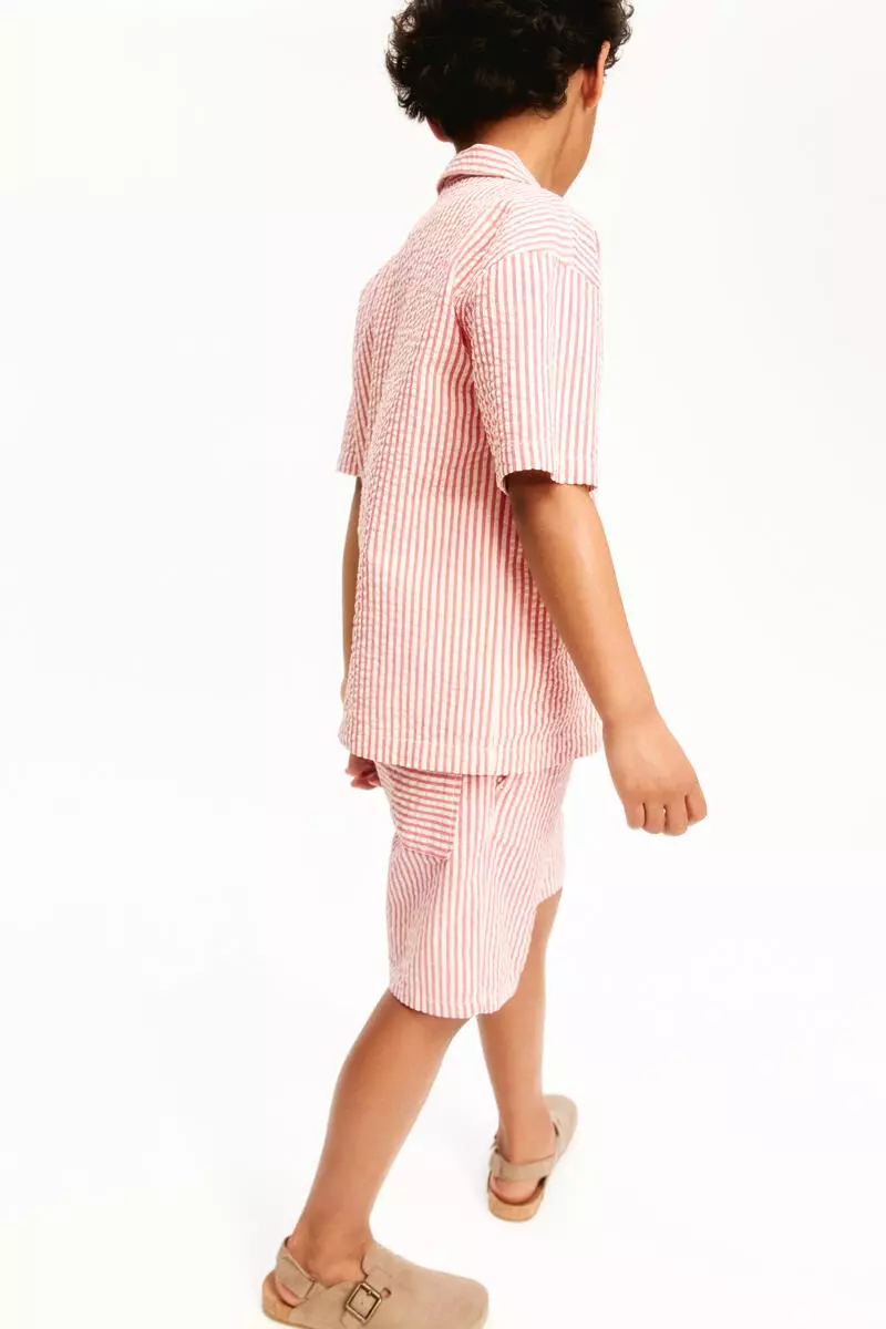 Seersucker shorts