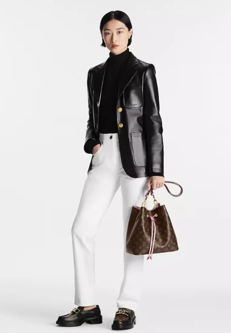 Néonoé MM Monogram Rose Poudre