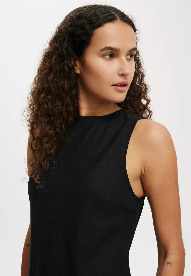 Haven High Neck Mini Dress