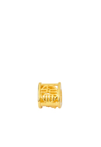 TOMEI gold [TOMEI Online Exclusive] Zodiac Alliance Six Benevolence Liu He (Tiger & Pig) Charm, Yellow Gold 916 (TM-YG0752P-1C) (2.59G) AD546AC176044BGS_1
