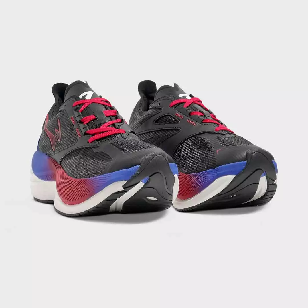 Eagle Sepatu Omega ST ( Super Trainer ) - HITAM/BIRU/MERAH MUDA