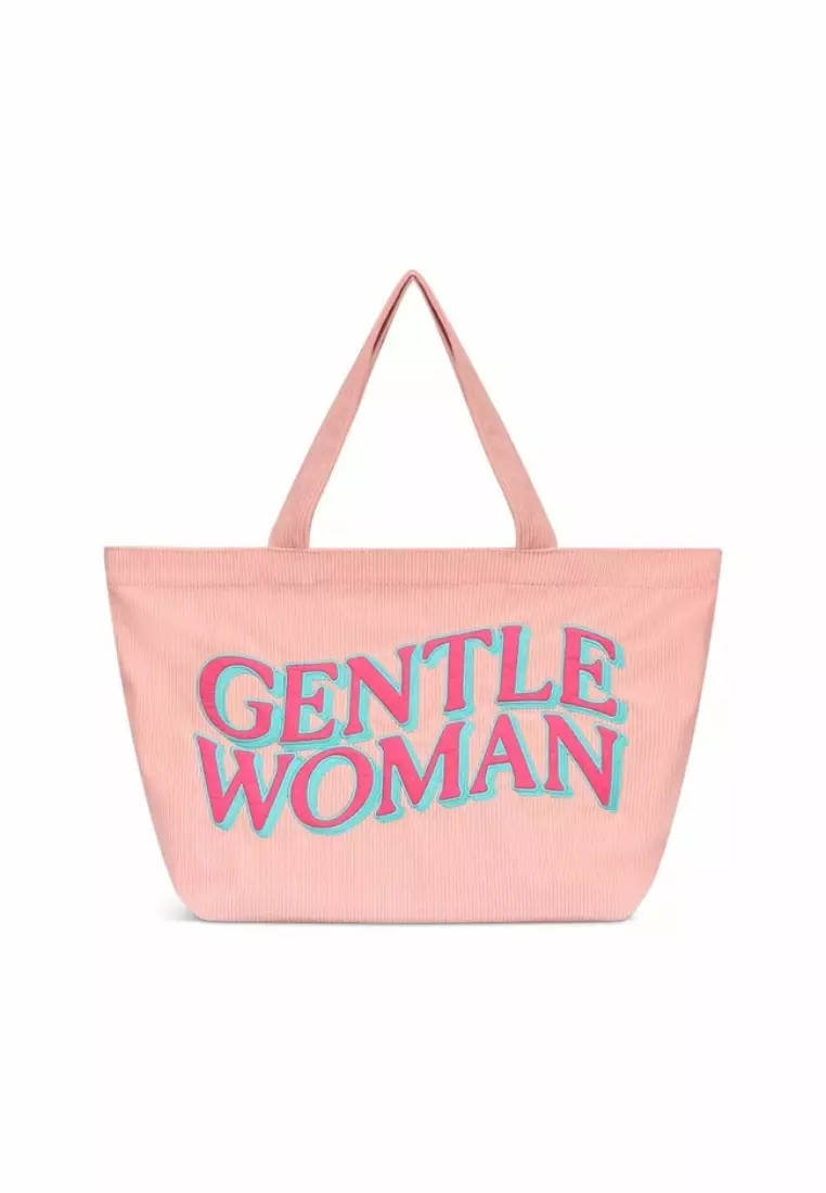 Gentlewoman Corduroy Tote Bag Pink