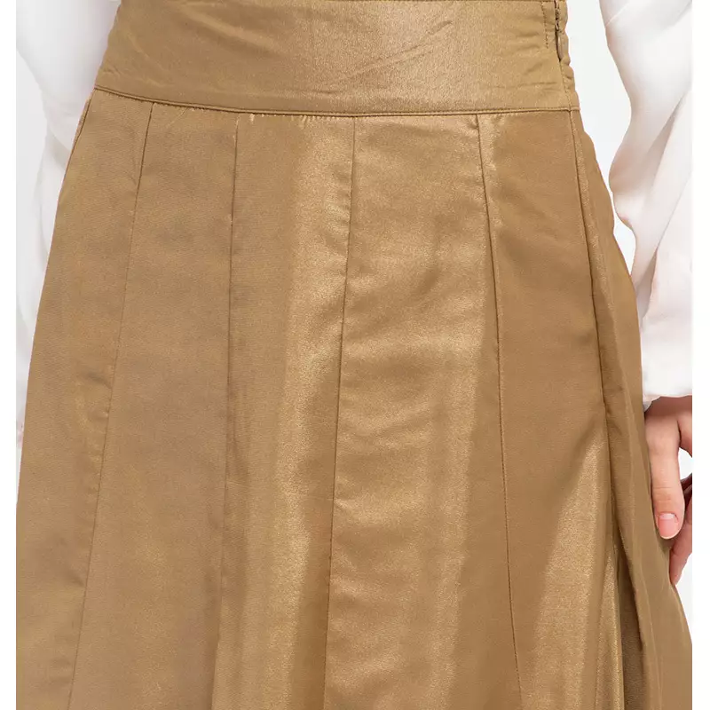 Jini Skirt In Gold Glitter