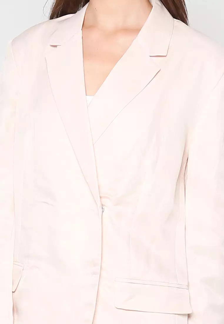 Buy French Connection Arlo Drape Suit Jacket 2024 Online ZALORA