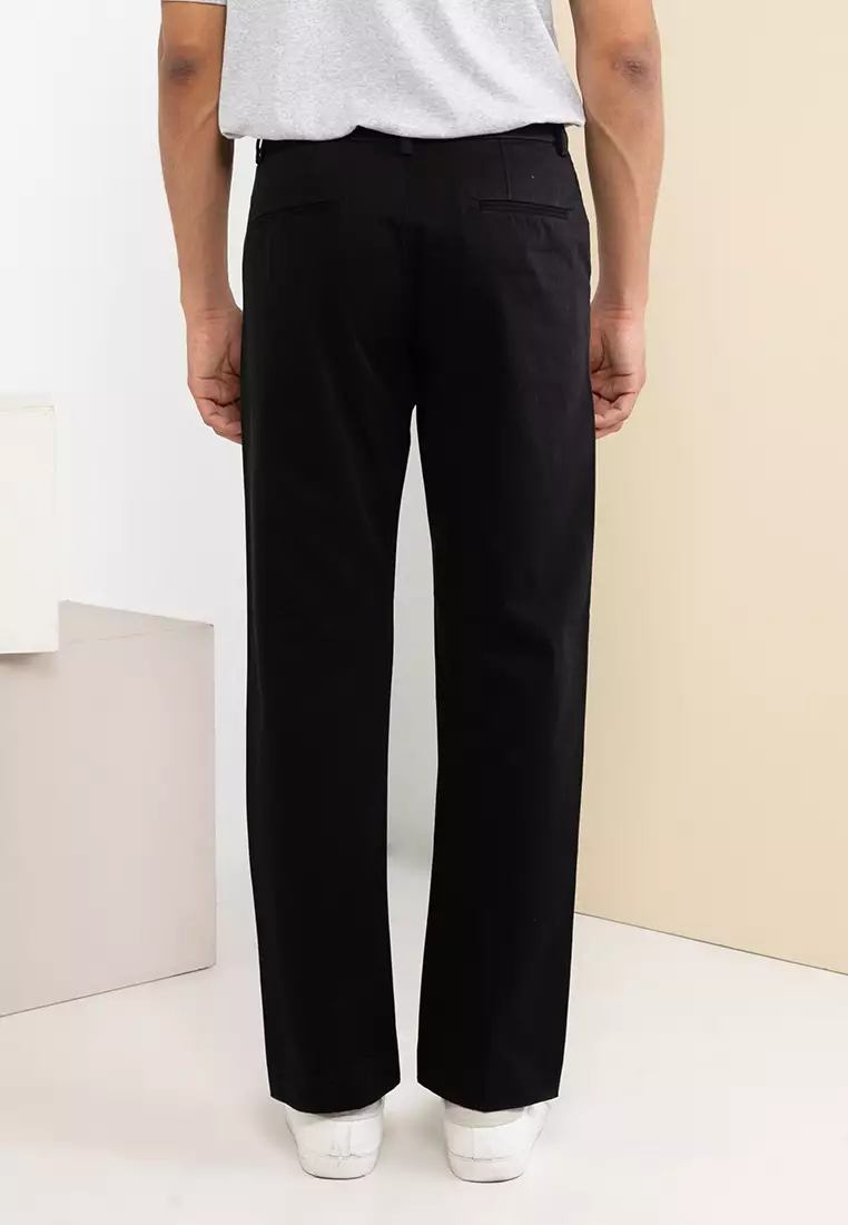 Premium Sateen Straight Chinos