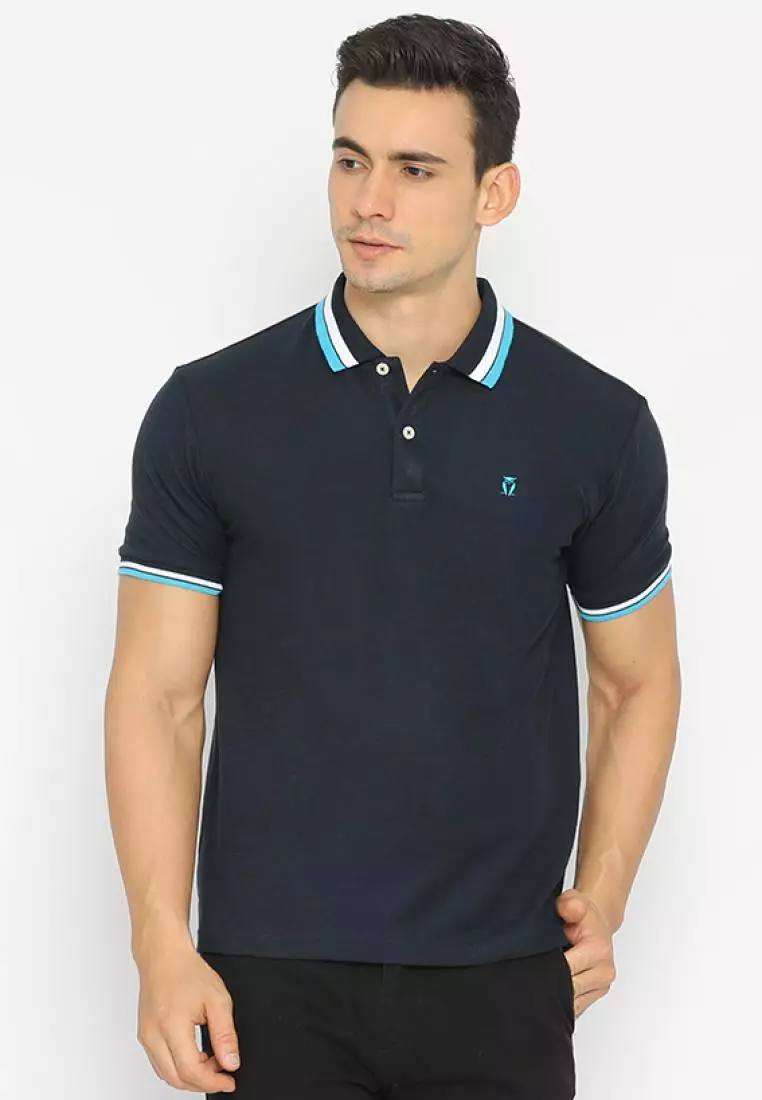 MATSUDA Kaos Polo Shirt Pria Kerah Moriyama