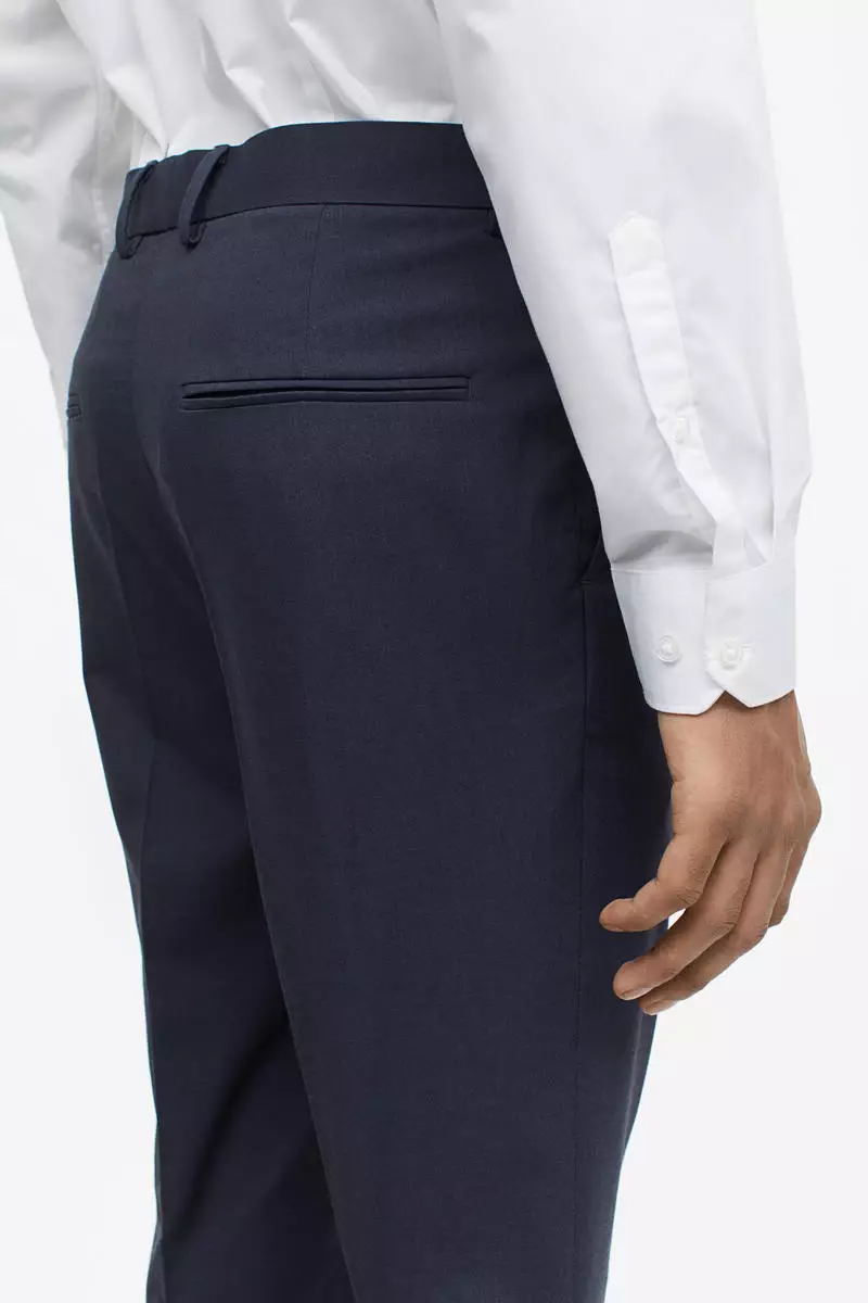 H&m slim fit suit sales