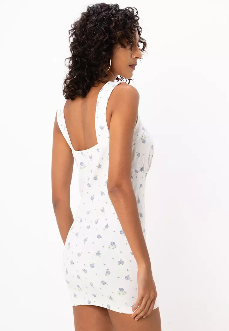 Petite Sleeveless Mini Sundress