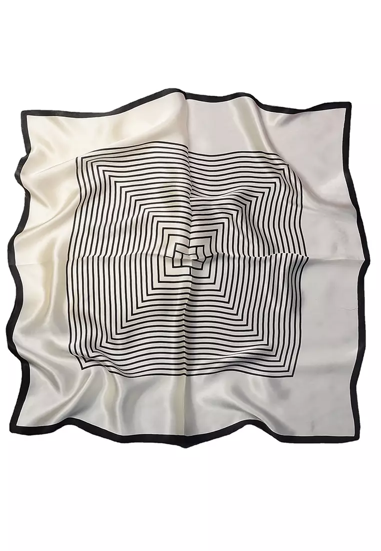 Buy SOEOES Premium Silk Square Scarves 2023 Online ZALORA Singapore