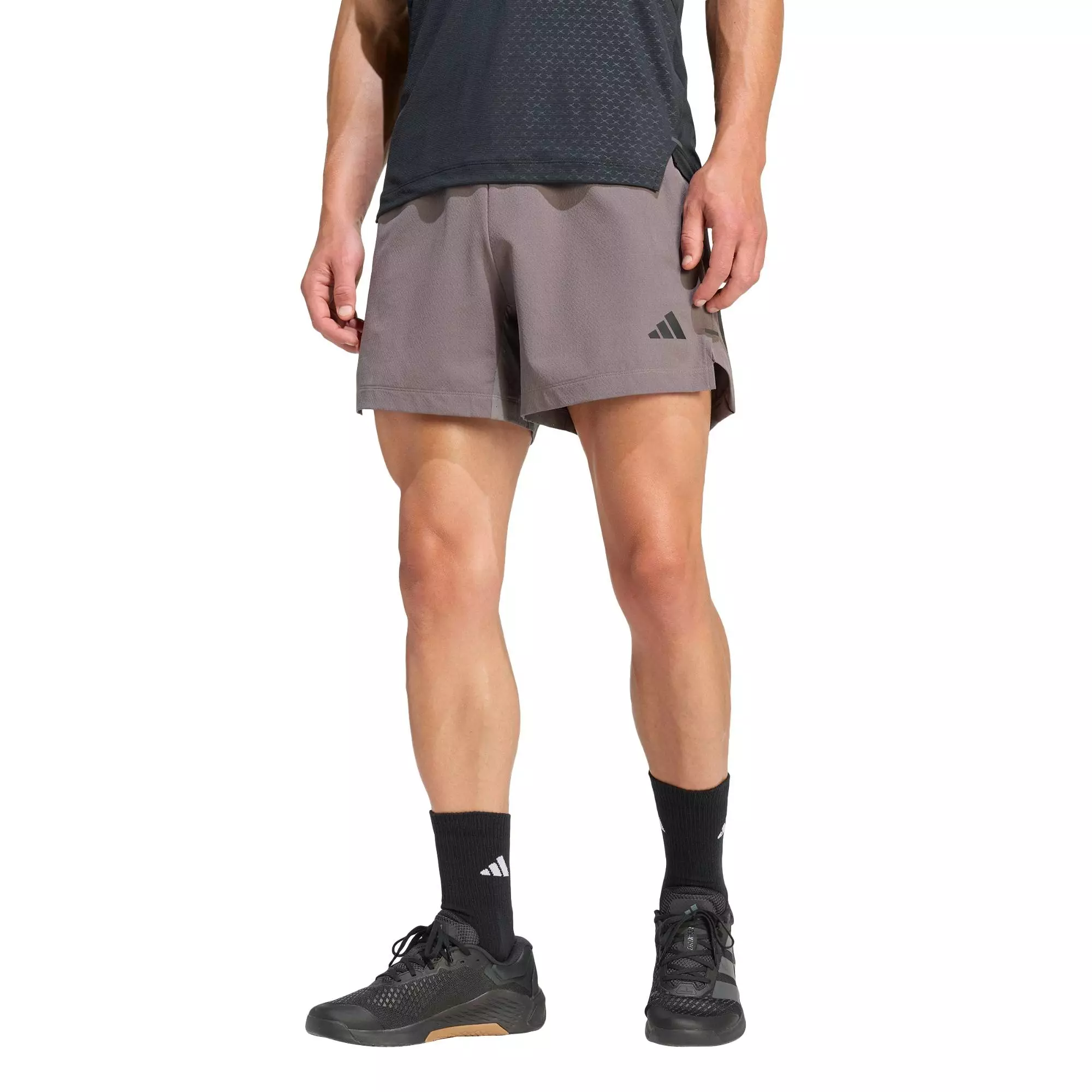 Gym & Training D4T PrimeLift 3 STRIPES SHORTS Men Brown KD0356