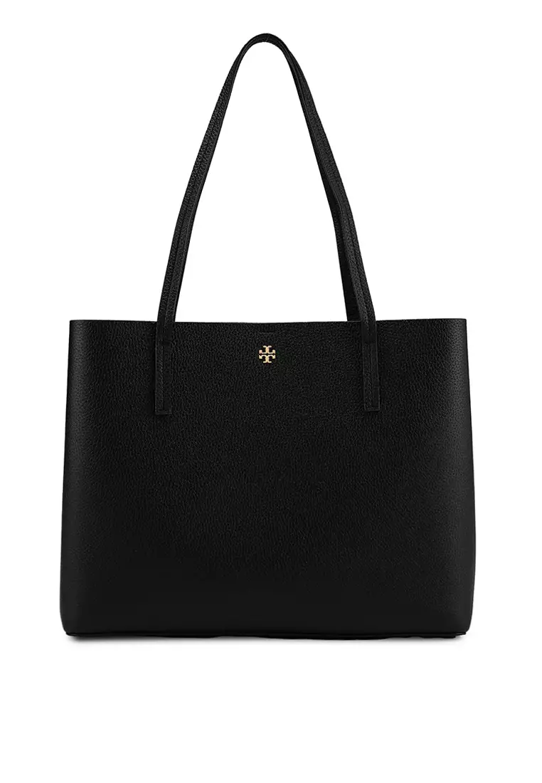 Tory burch black bag tote on sale