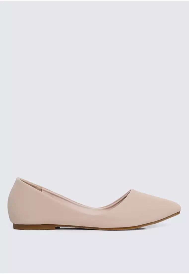 Discount on My Ballerine  shoes - SKU: Cece Comfy Ballerina In Nude