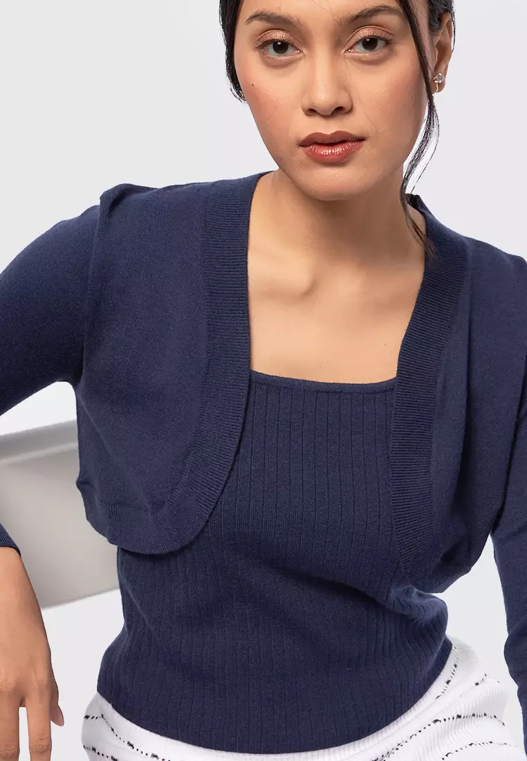 Soft Knit Long Sleeve Cardigan