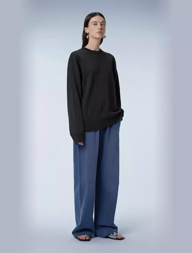   Cotton Tapered Casual Long Pants