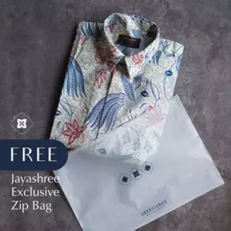 Exclusive Slimfit New Rekha Kemeja Batik Pria Lengan Panjang