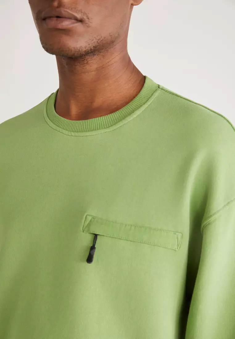 Casper Zipper Pocket Sweatshirt