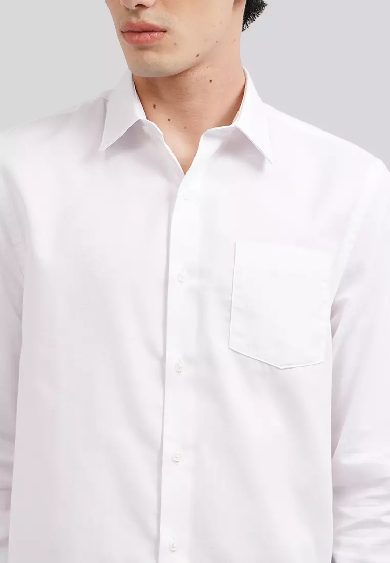 Slim Fit Long Sleeve Dress Shirt