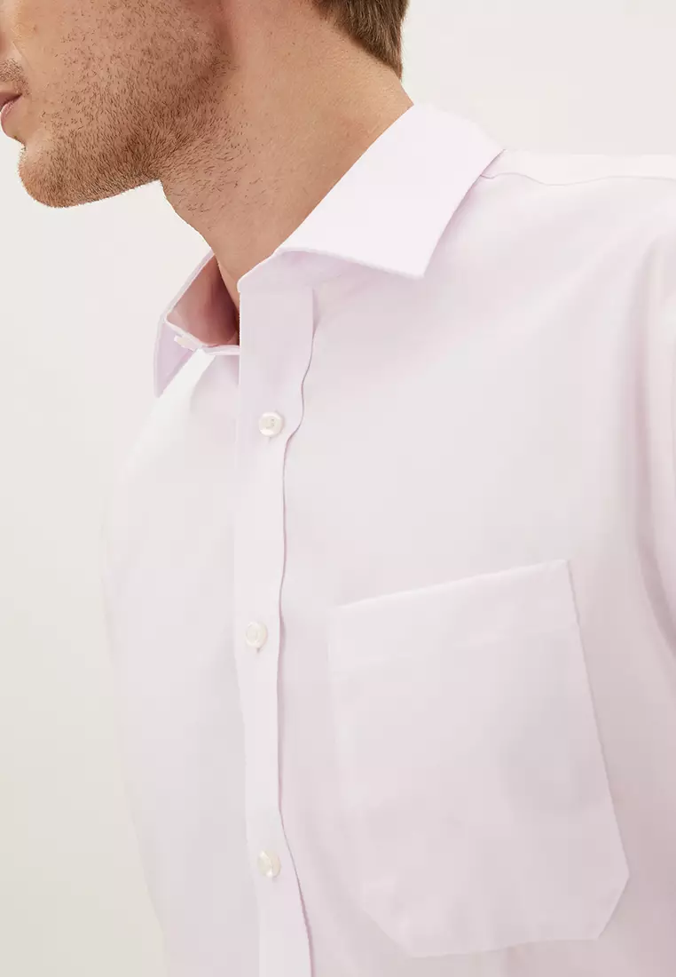 Regular Fit Non Iron Cotton Twill Shirt