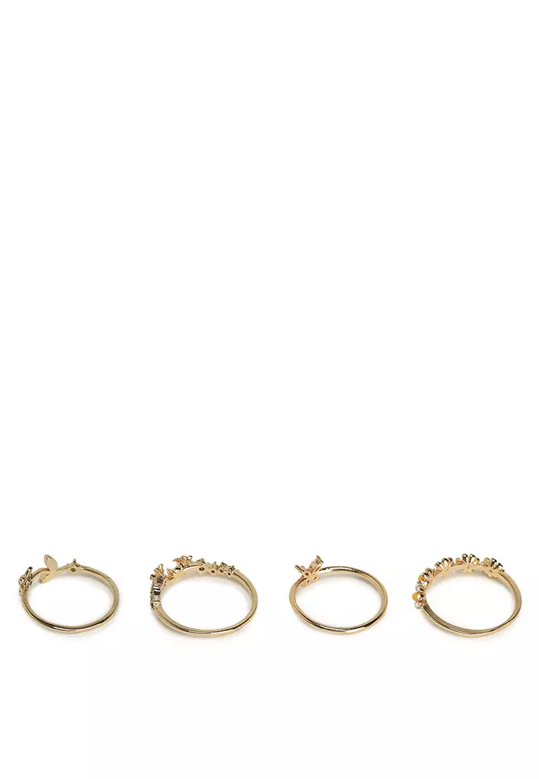 Girlies Multipack Rings Set
