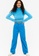 Monki blue Bright Blue Yoko Corduroy Trousers 71350AA2209ADBGS_3