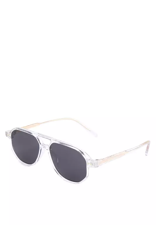 Helion  Kacamata  Pria Wanita Antiradiasi Fashion Sunglasses Bahan Premium