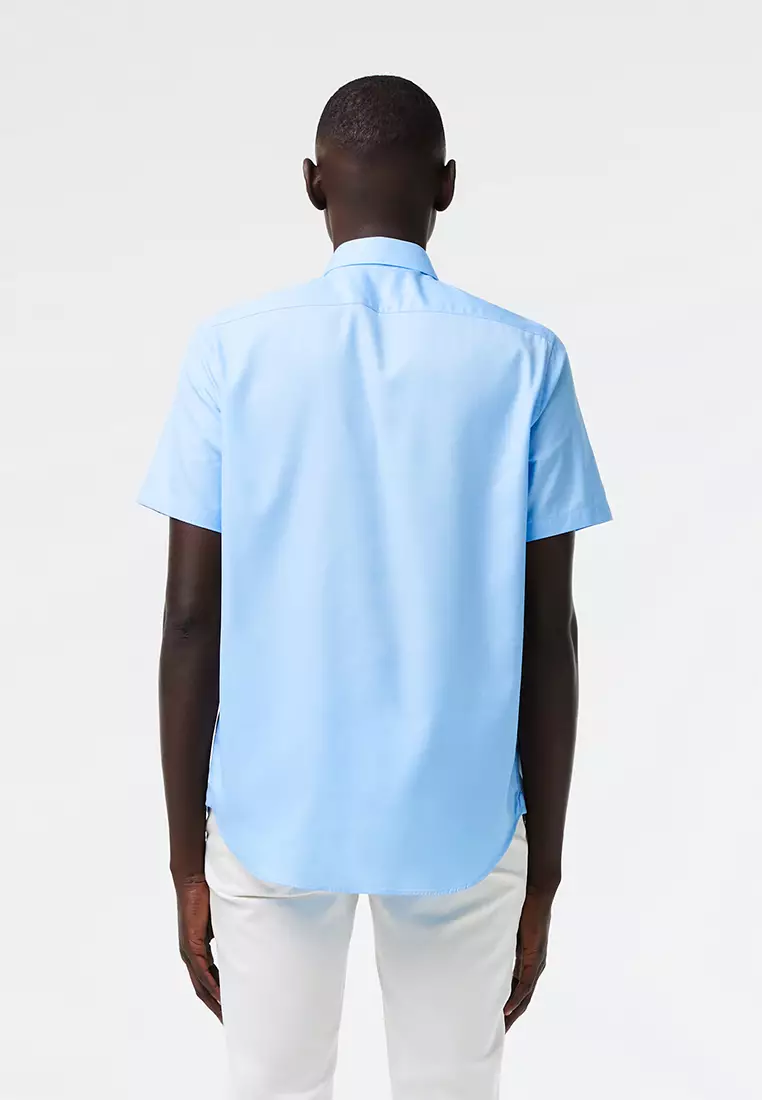 Men's Regular Fit Solid Cotton Shirt