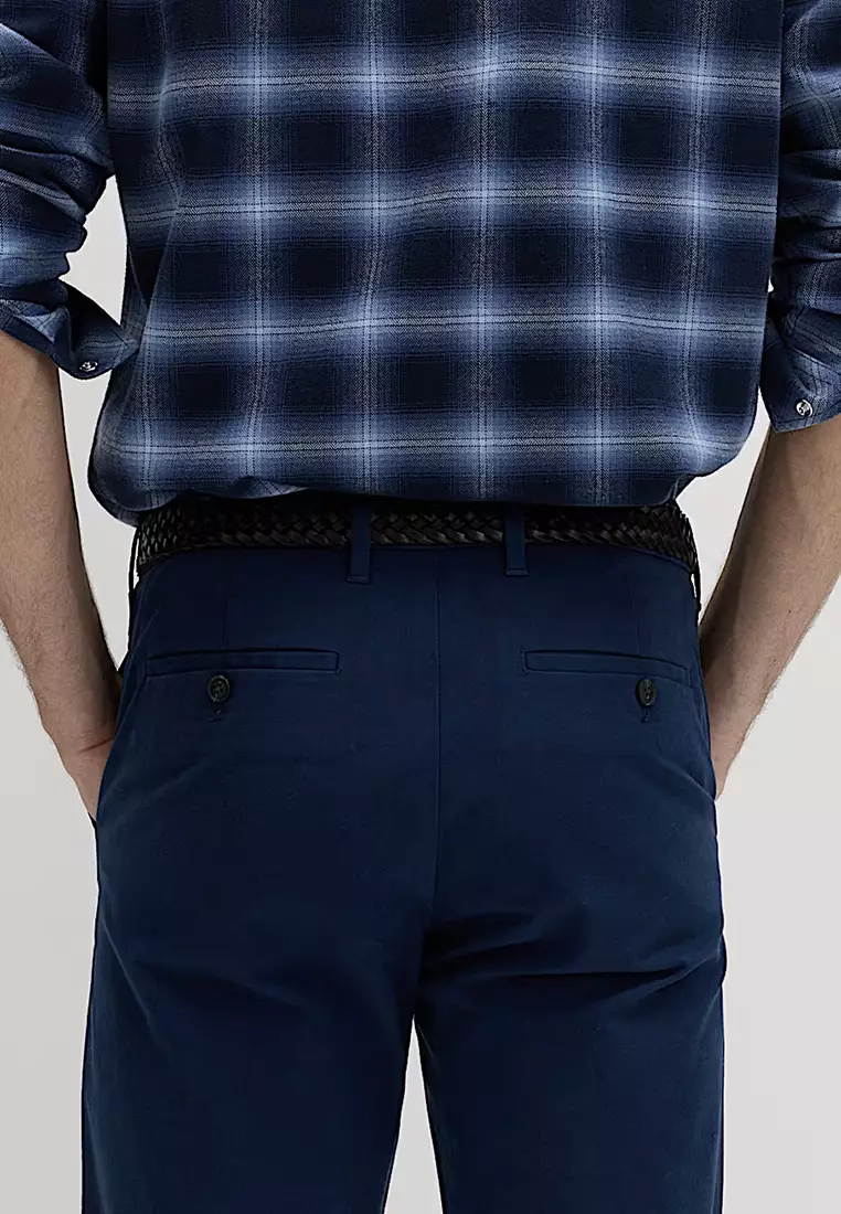 Regular Fit Stretch Chinos