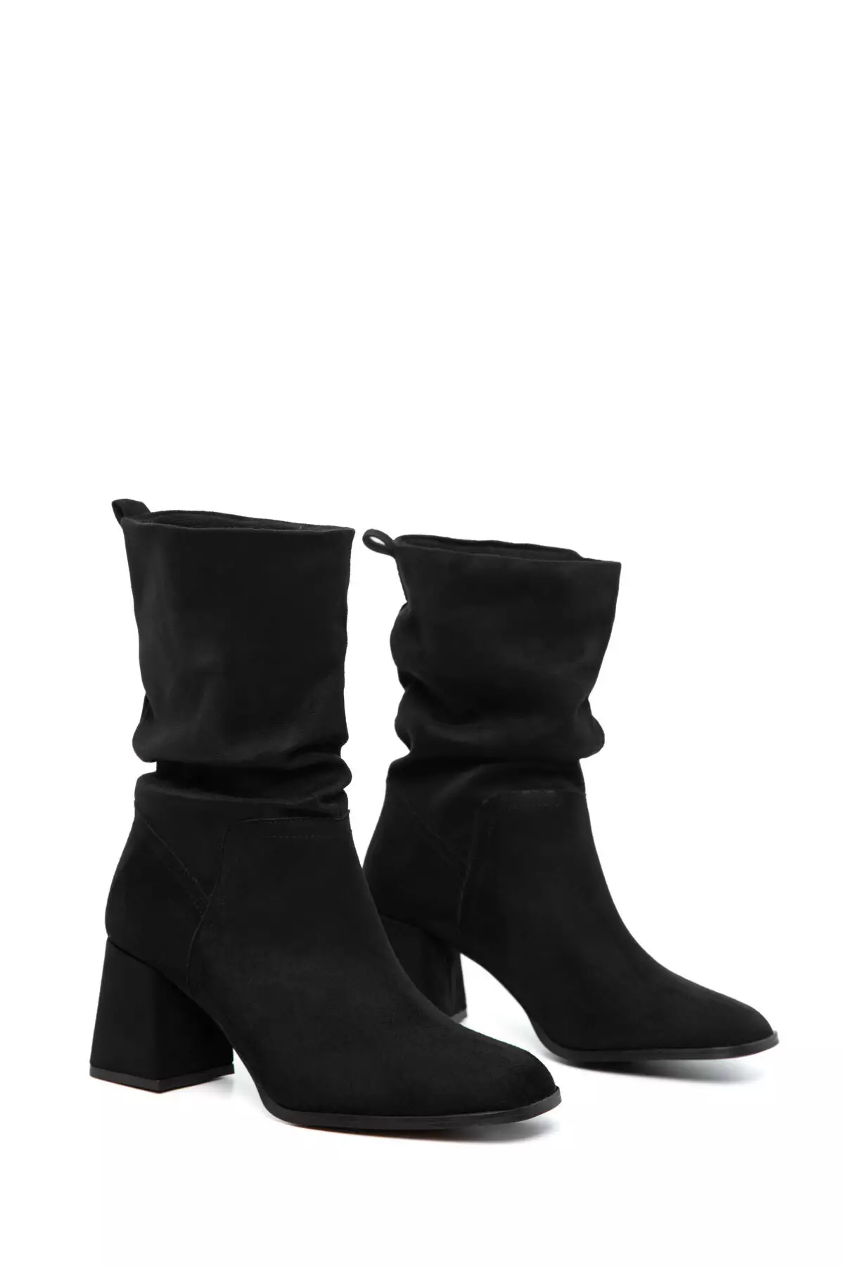 Black Suede Women'S Boots & Booties 21124