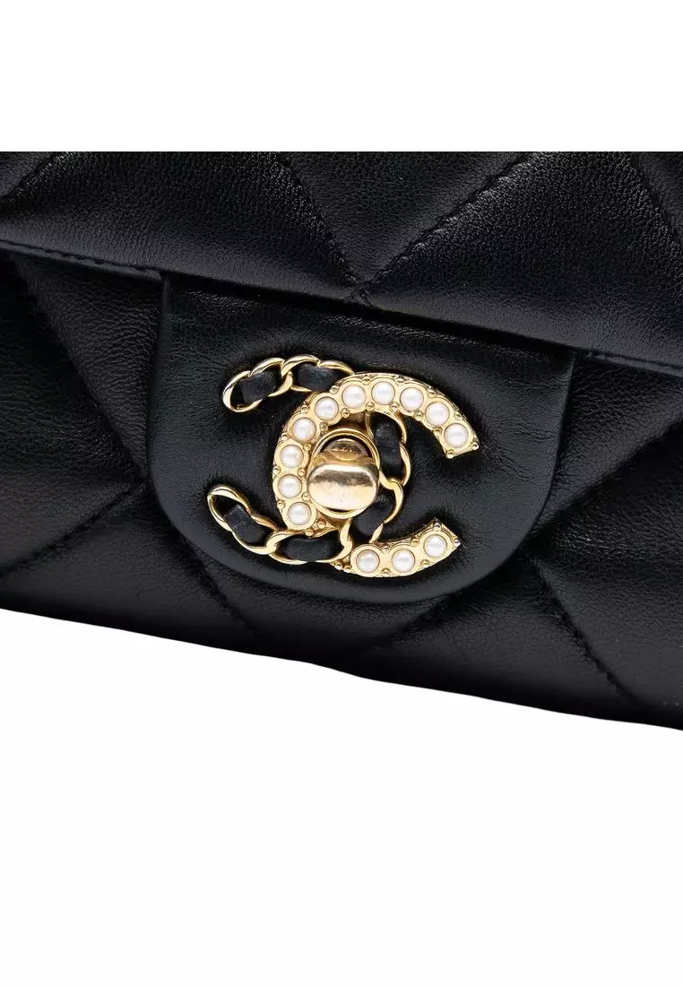Pre-Loved Chanel Mini Quilted Lambskin Crush On Chains Flap