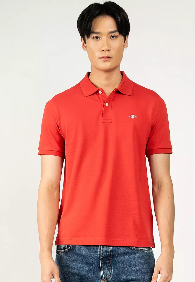 Regular Fit Shield Piqué Polo Shirt
