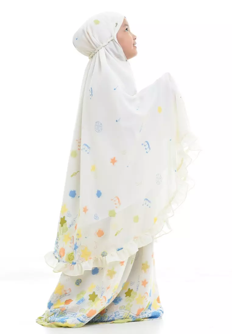 Rabbani - Mukena Anak Bani Batuta Munna Ilzin Exclusive Warm Sunshine