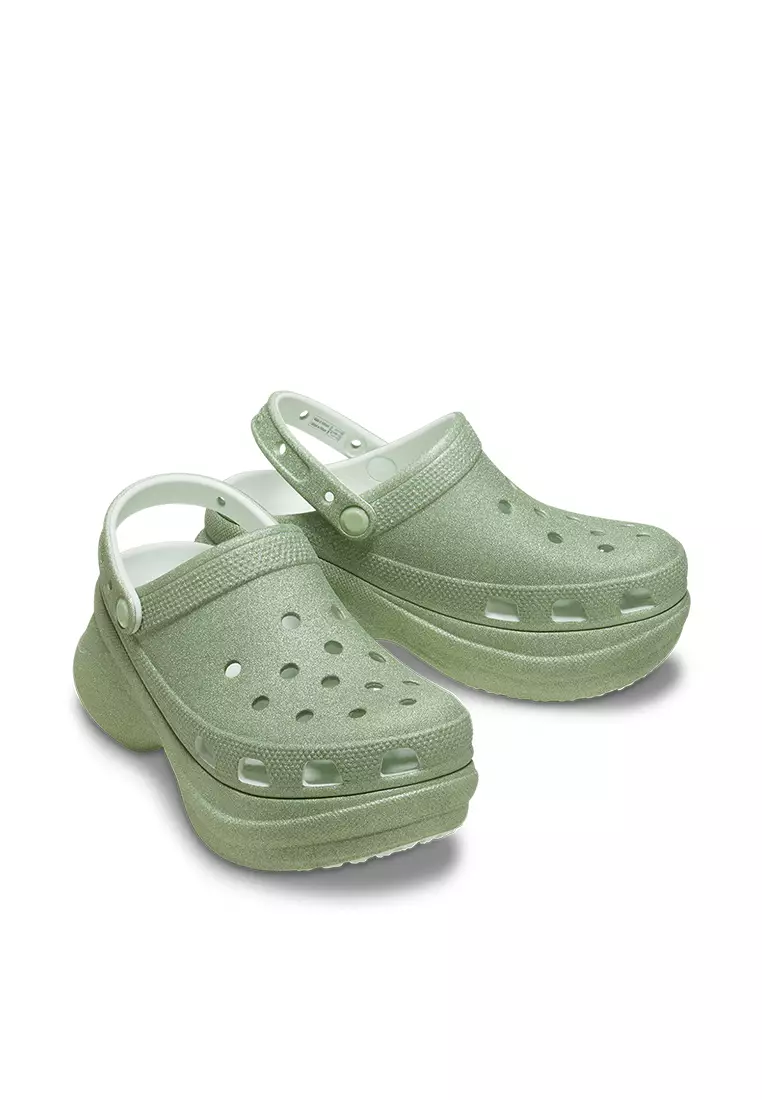 Buy CROCS Crocs Classic Bae Glitter Clog Mint Tint 2026 Online | ZALORA