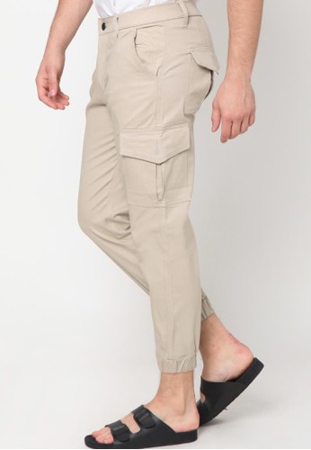 Jual ZAYIDAN Celana  Sirwal Musliman Zayidan Jogger  Cream 