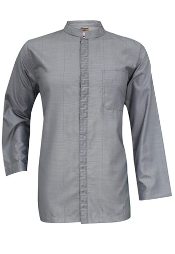 Buy Sultan Sultan Kurta Baju Raihan D2 Collar Full Sleeves Online Zalora Malaysia