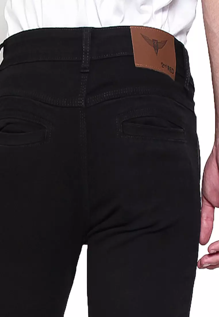2Nd RED Long Pants Chinos Slim Fit Premium Quality ZA512