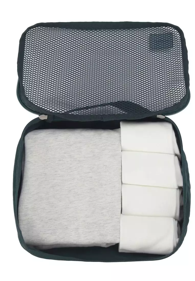 Crossing Waterproof Ripstop Nylon Packing Cube Set (4-Piece Set) - Forest Green