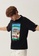 FILA black FILA x Pepe Shimada Unisex Cat Print Cotton T-shirt 94426AA5F6FCAAGS_3