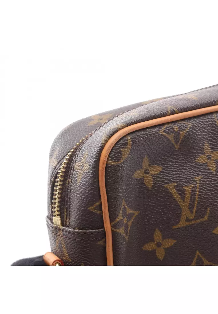 Pre-Loved Louis Vuitton Trocadero 27 monogram Shoulder bag PVC leather Brown