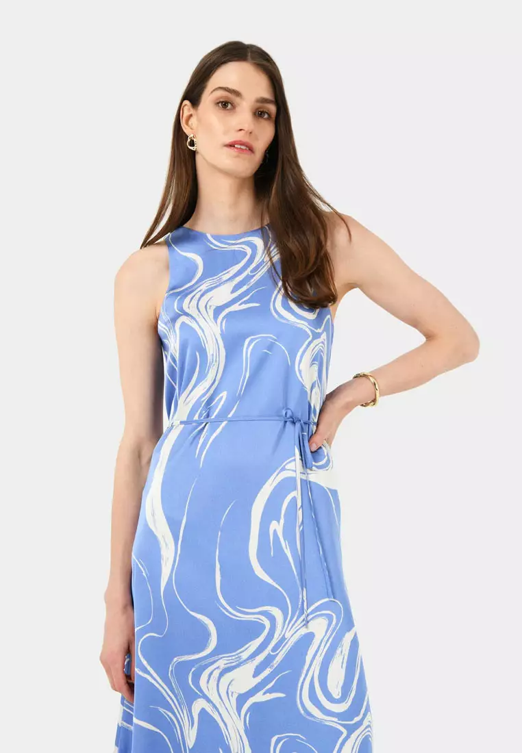 Gretchen Printed Midi Dress