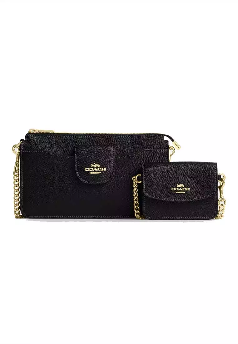 Buy Coach Poppy Crossbody Bag Black CCK65 2026 Online | ZALORA