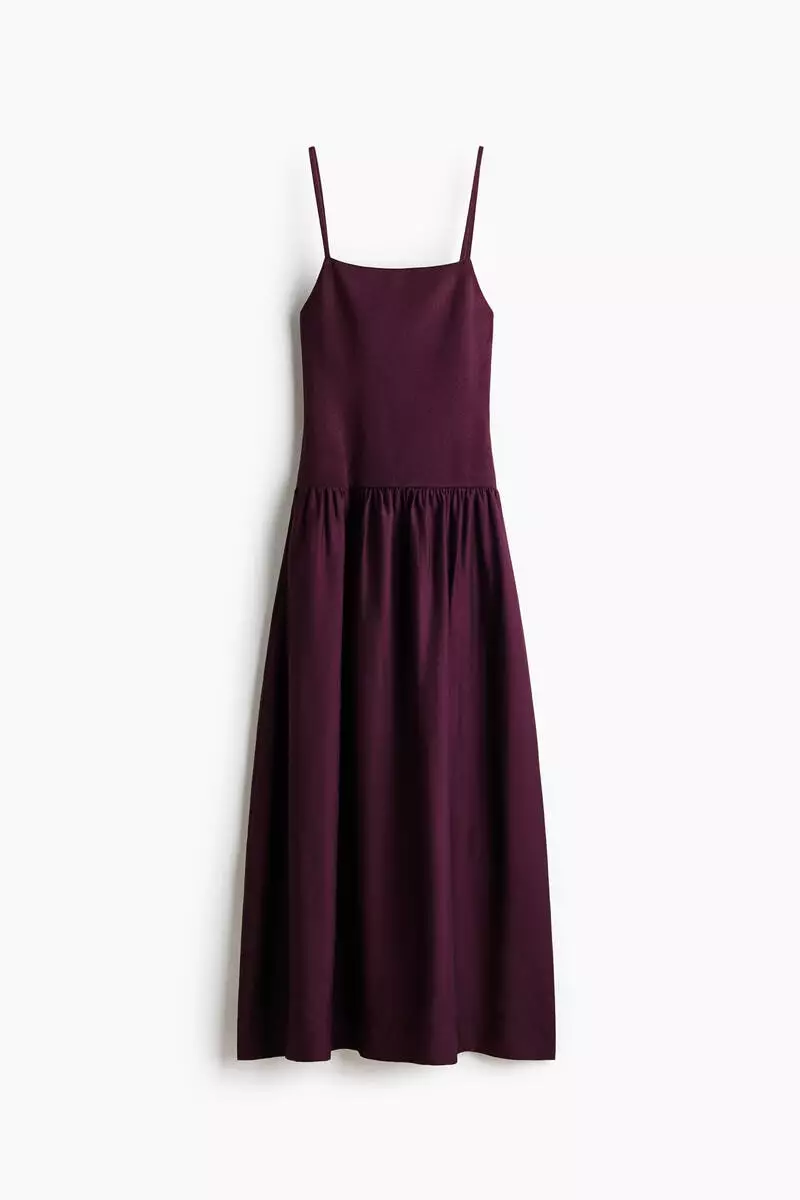 Jersey strappy dress