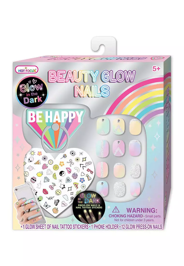 glow beauty nails