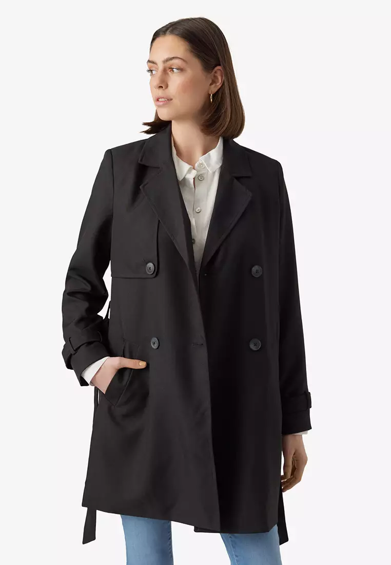 Vero moda shop fluid trench coat