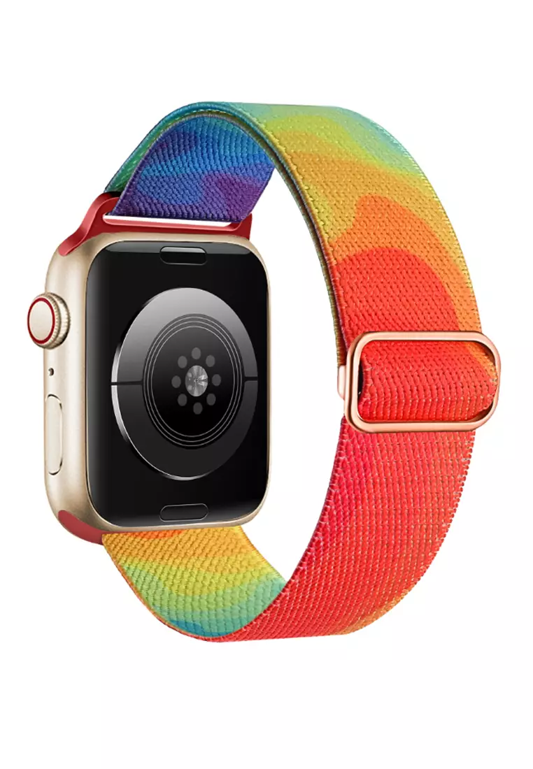 Rainbow apple discount watch strap