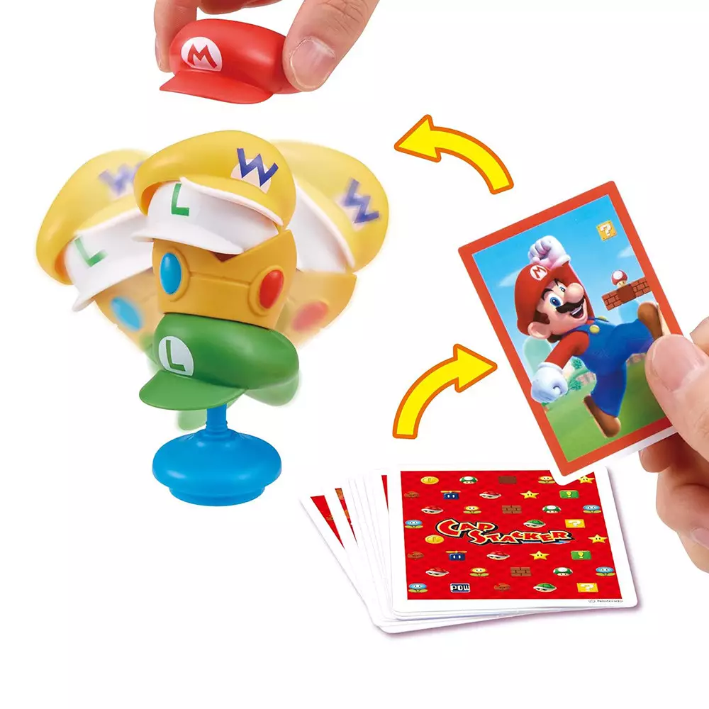 Epoch  Set Super Mario Cap Stacker - Mix