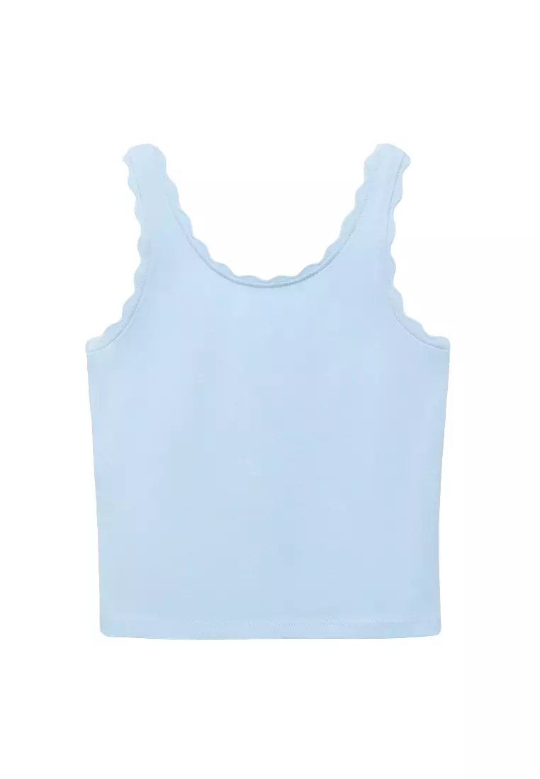 Tank Top With Embroidered Detail