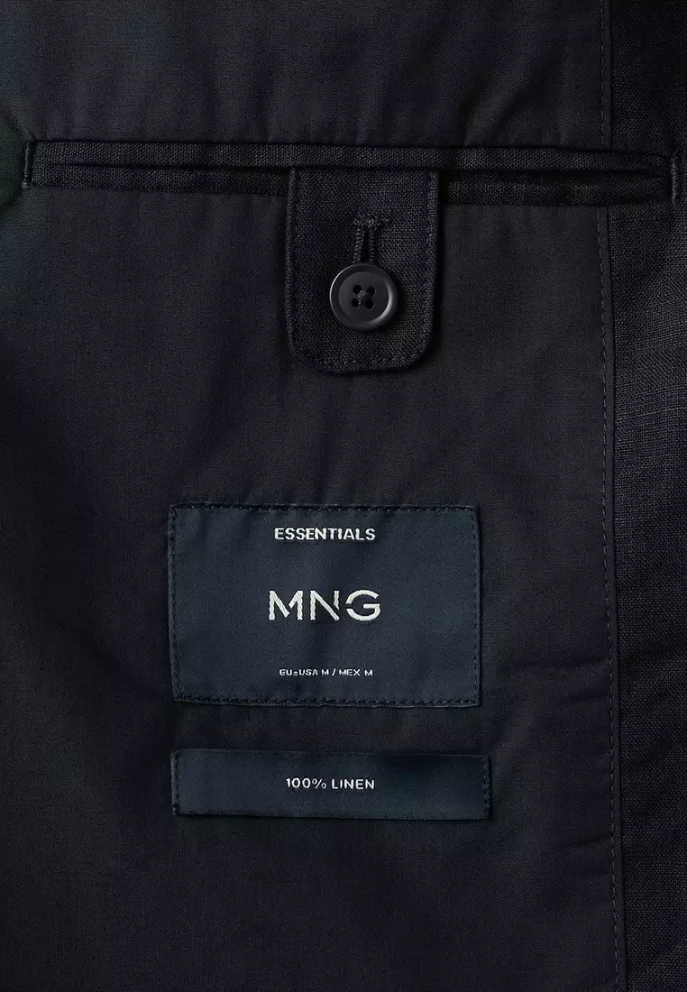 100% Linen Jacket with Pockets