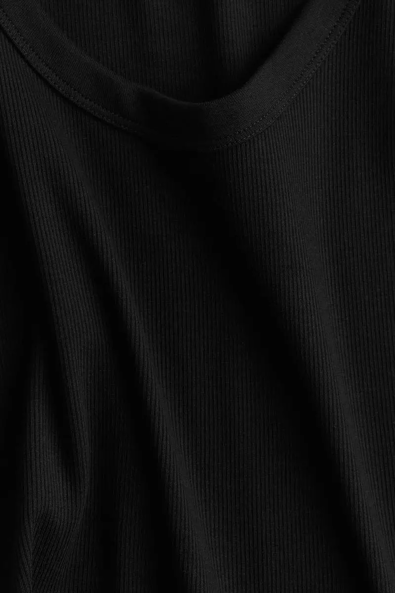 Ribbed vest top